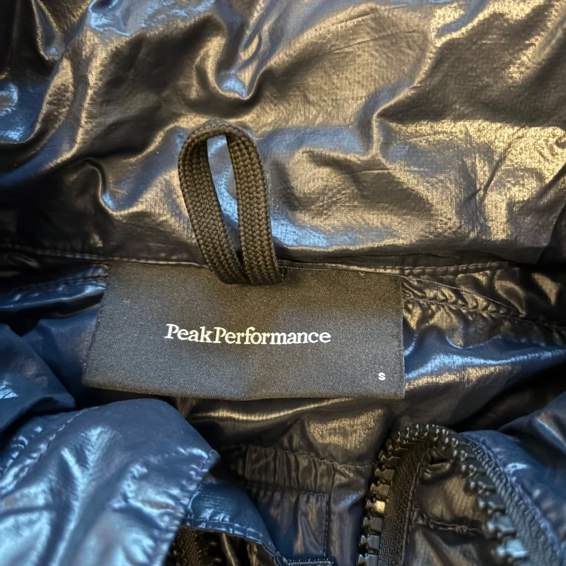 Blå dunväst Peak Performance S - 3