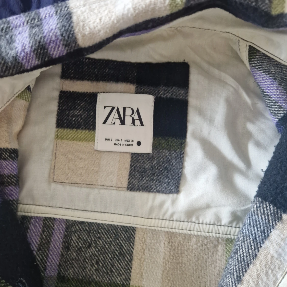 Rutig overshirtjacka från Zara - 1