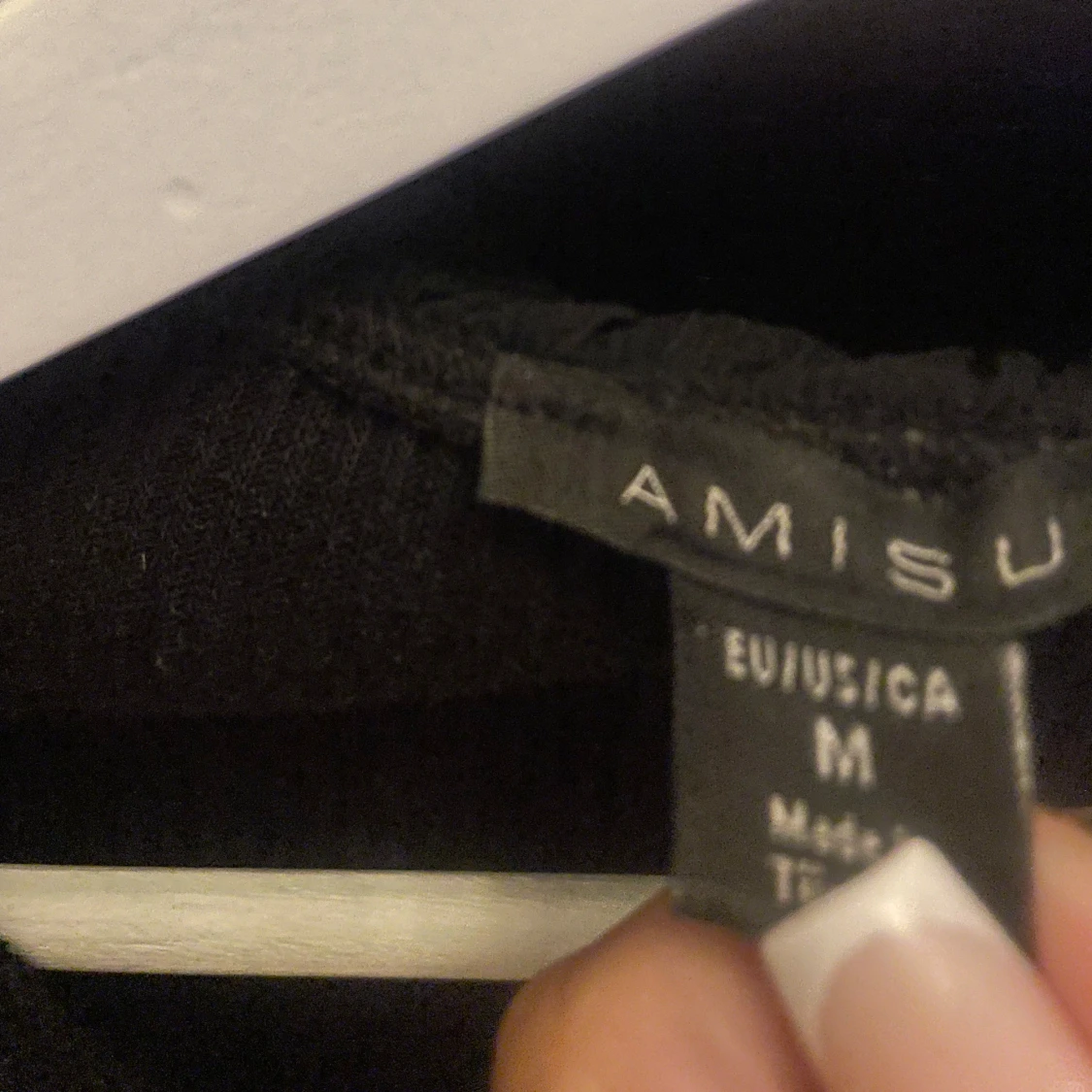 Svart volangblus från Amisu - 3