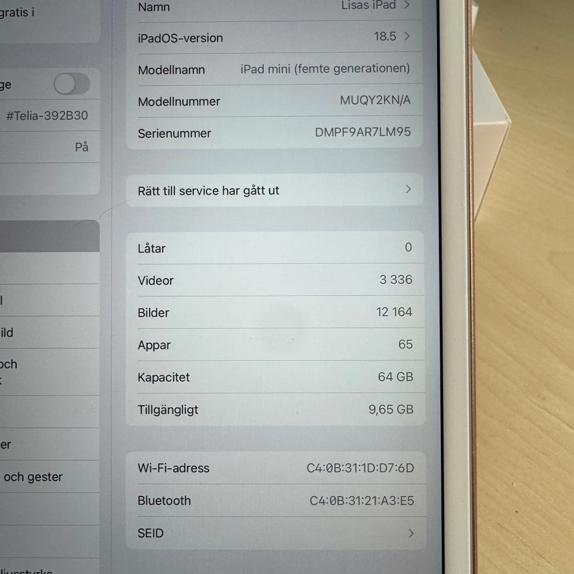 iPad mini generation 5  - 3