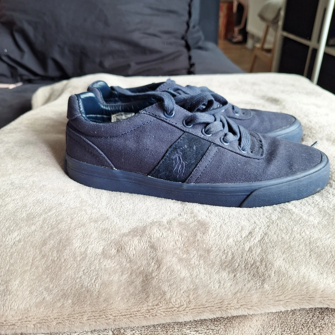 Mörkblå sneakers från Polo Ralph Lauren - 1
