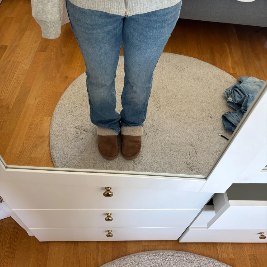 Blå jeans från Lee