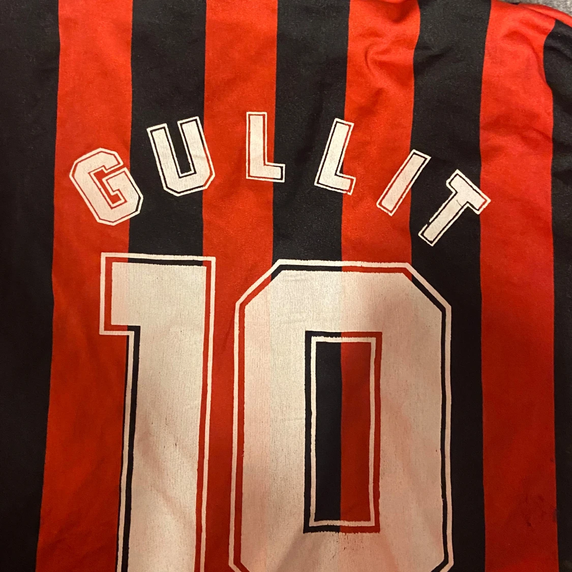 AC Milan Gullit 10 fotbollströja - 1