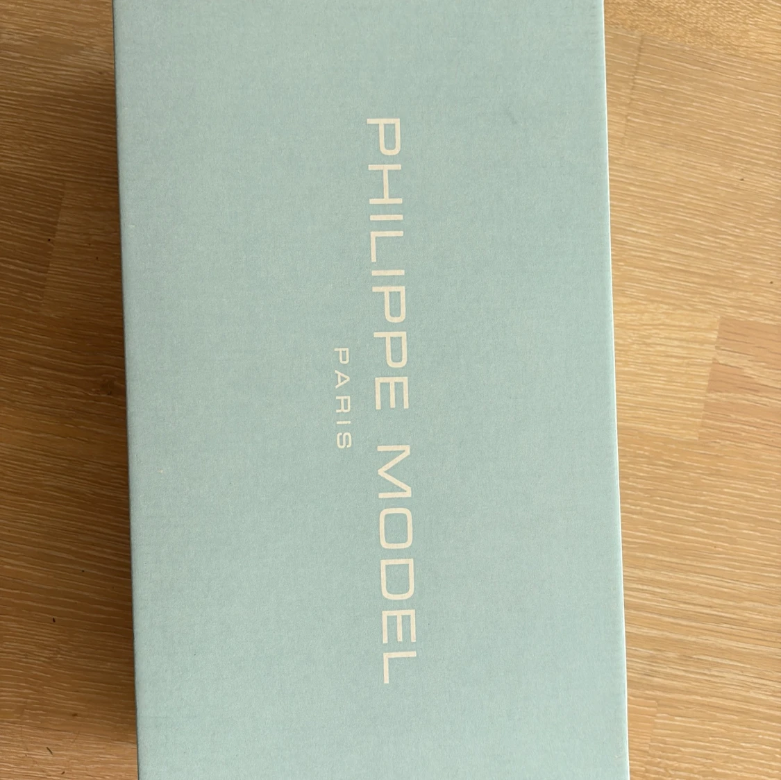 Philippe Model vita sneakers i skinn - 4