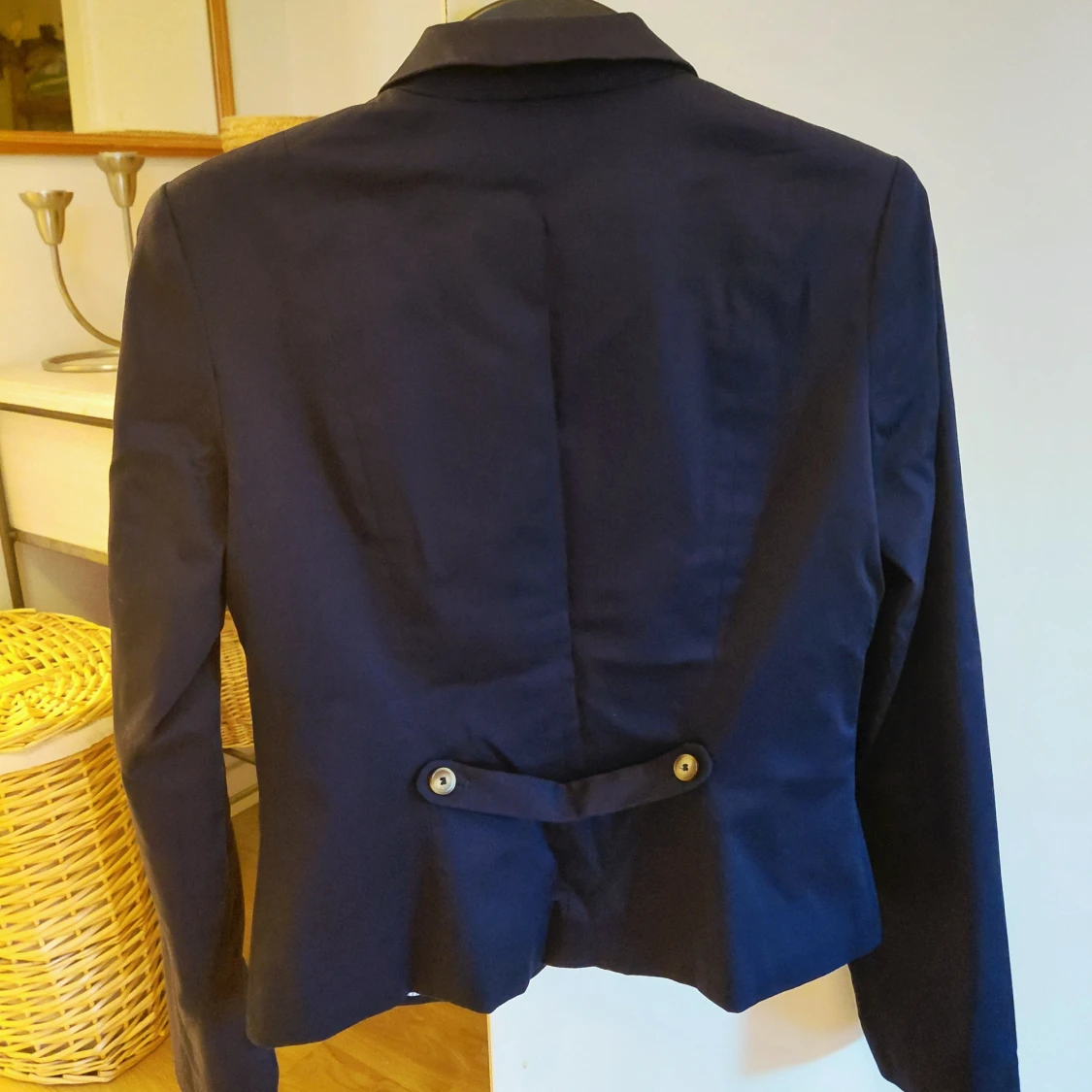 Marinblå kavaj från HM strl 38 - 1