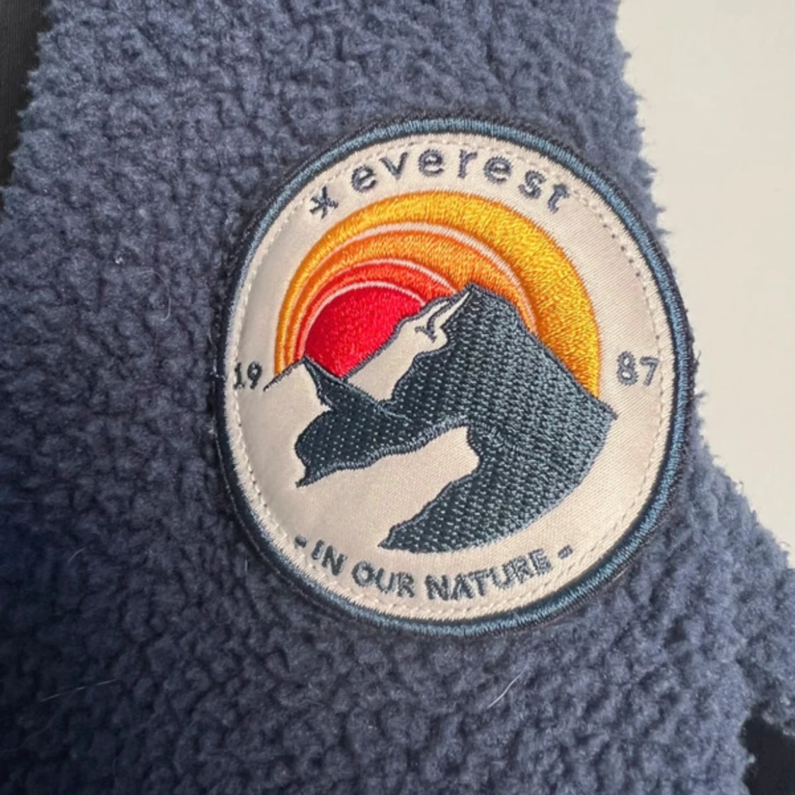 Blå fleecejacka från Everest M - 4