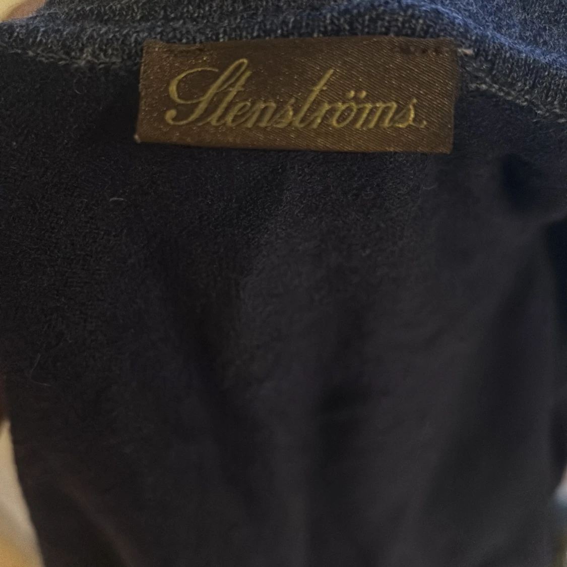 Mörkblå kofta från Stenströms, M - 1