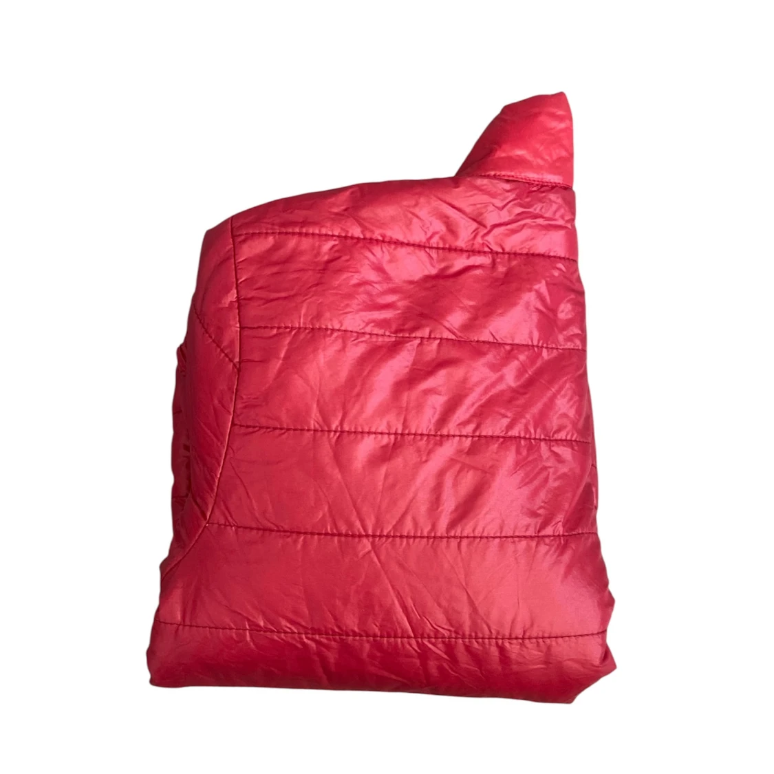 Röd quiltad pufferjacka från Don Confuse - 2