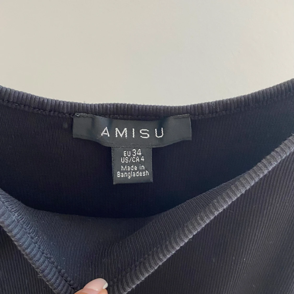 Marinblå långklänning från Amisu - 2