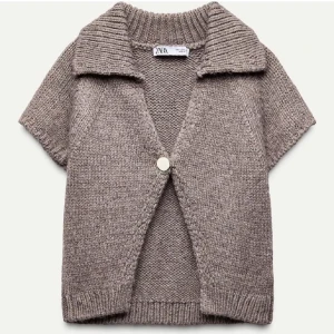 Brun stickad kofta  zara - Stickad kofta från zara som inte säljs längre, kom aldrig till användning 😇