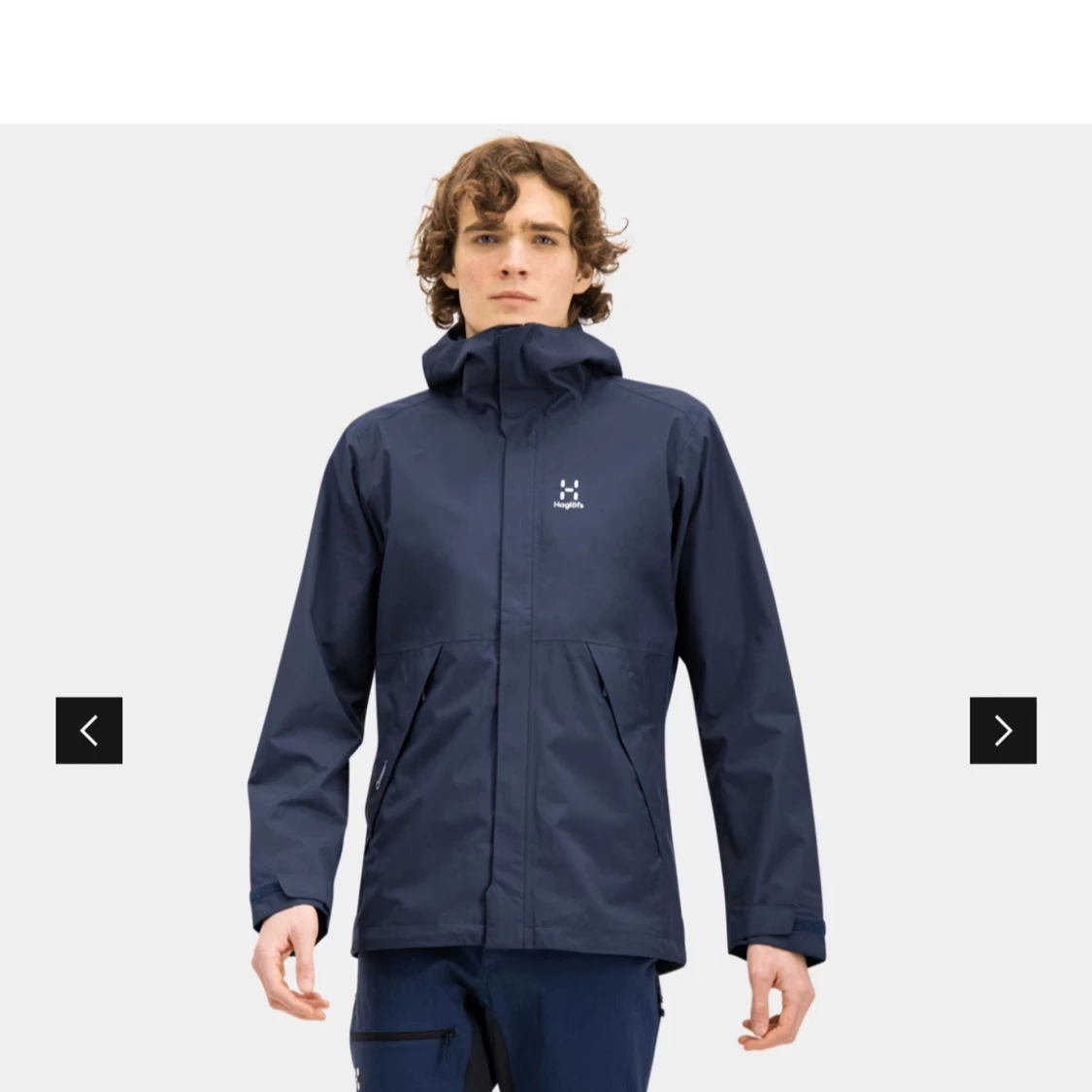 Mörkblå vindjacka från Haglöfs - 1