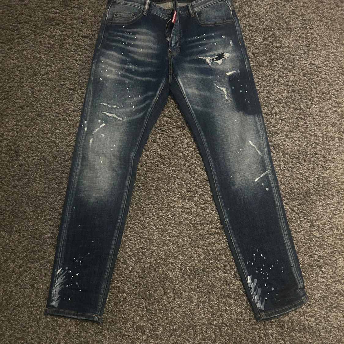 Dsquared2 Twinphony jeans med stänk