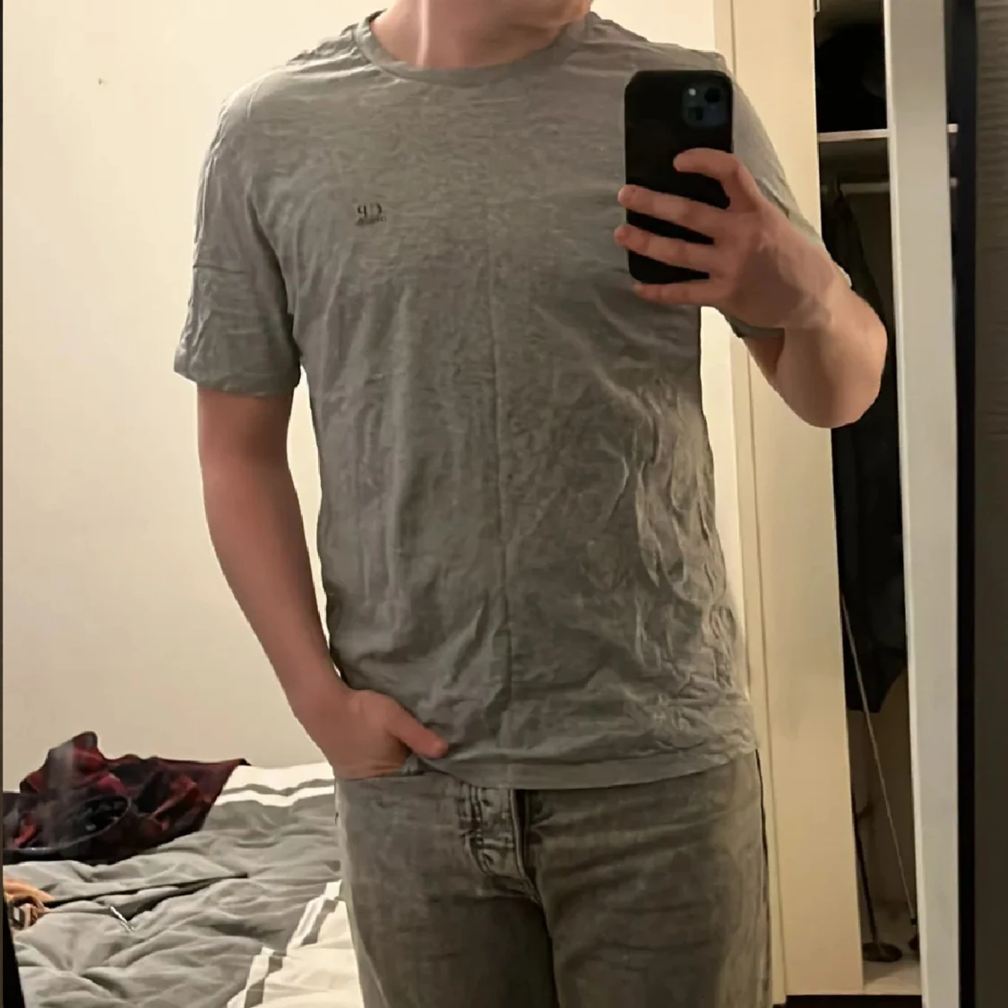 Grå t-shirt från C.P. Company