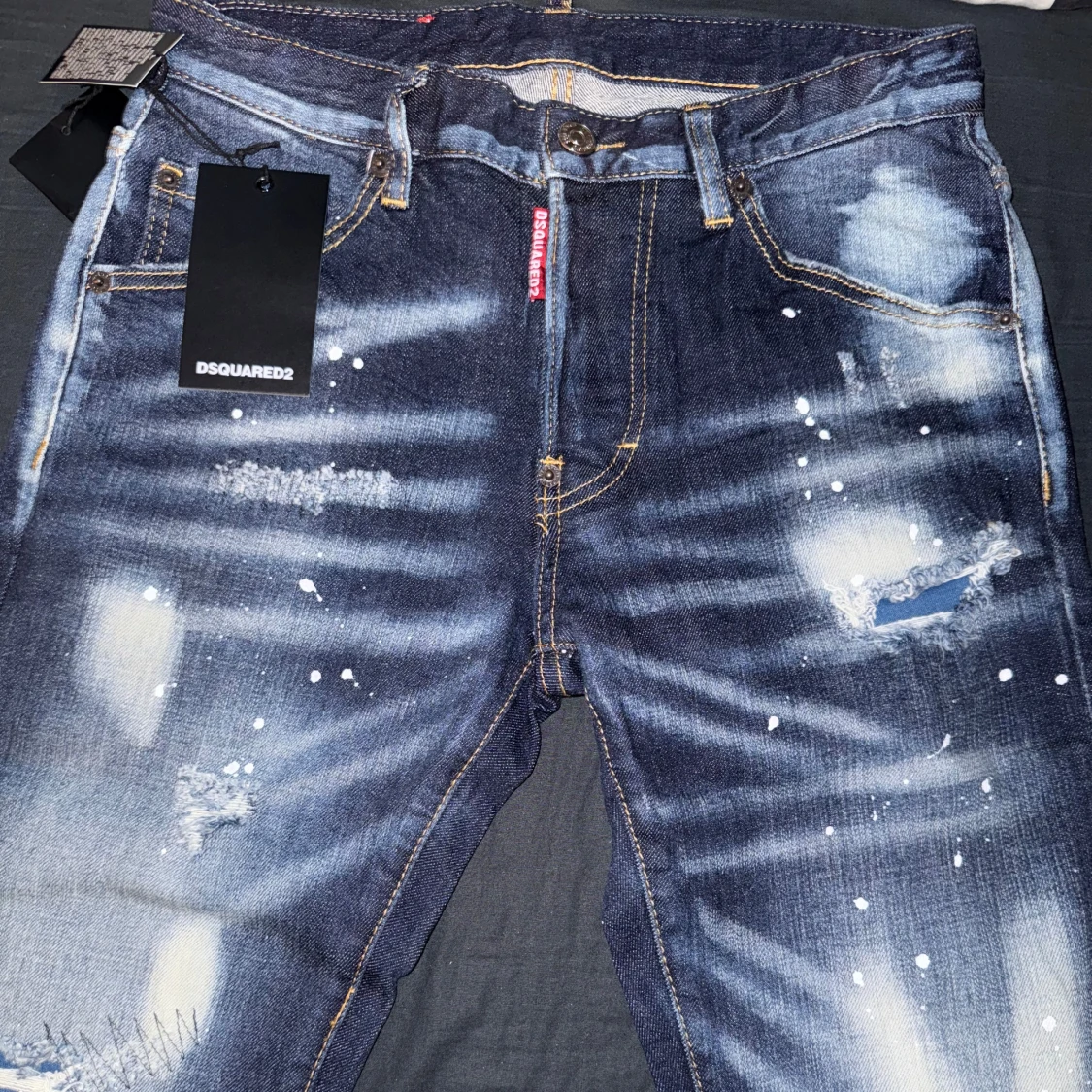 Dsquared2 Skater Jeans med slitningar