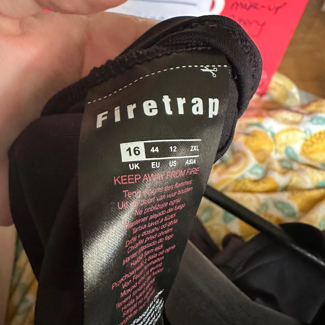 Svart baddräkt med snörning Firetrap - 2