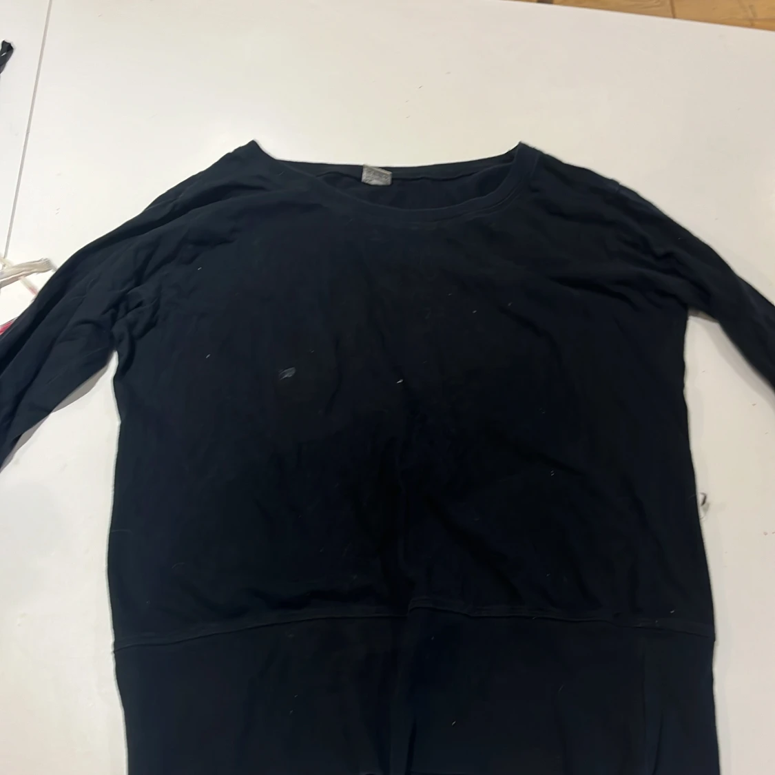 Svart långärmad tröja S/M
