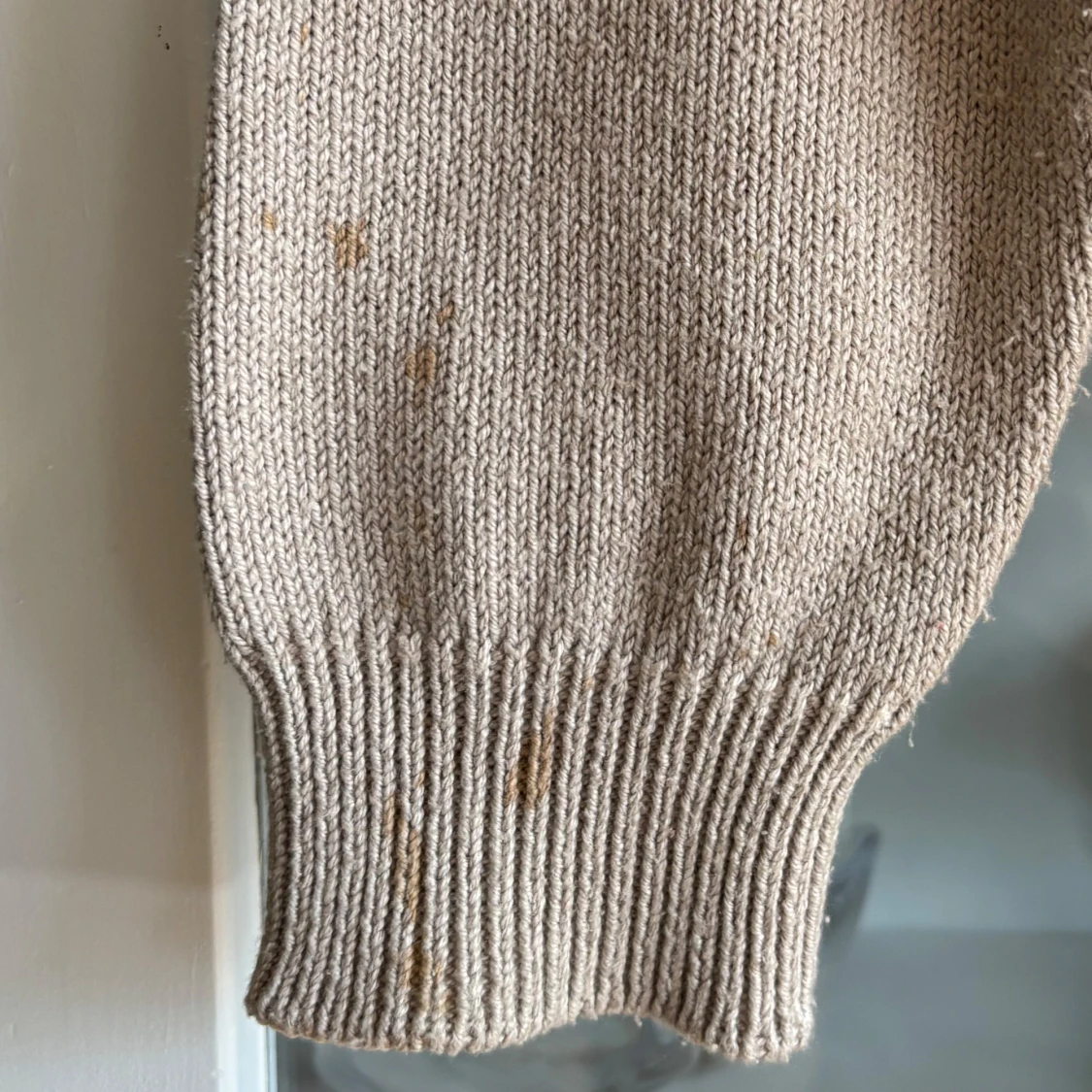 Beige stickad tröja Marlboro Classics - 3