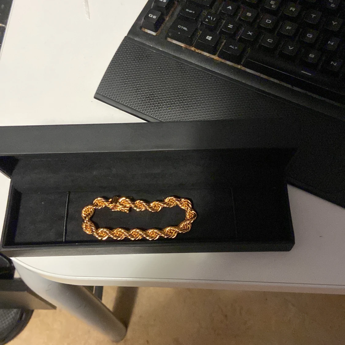 Guldplätterad cordell armband 18k - 1