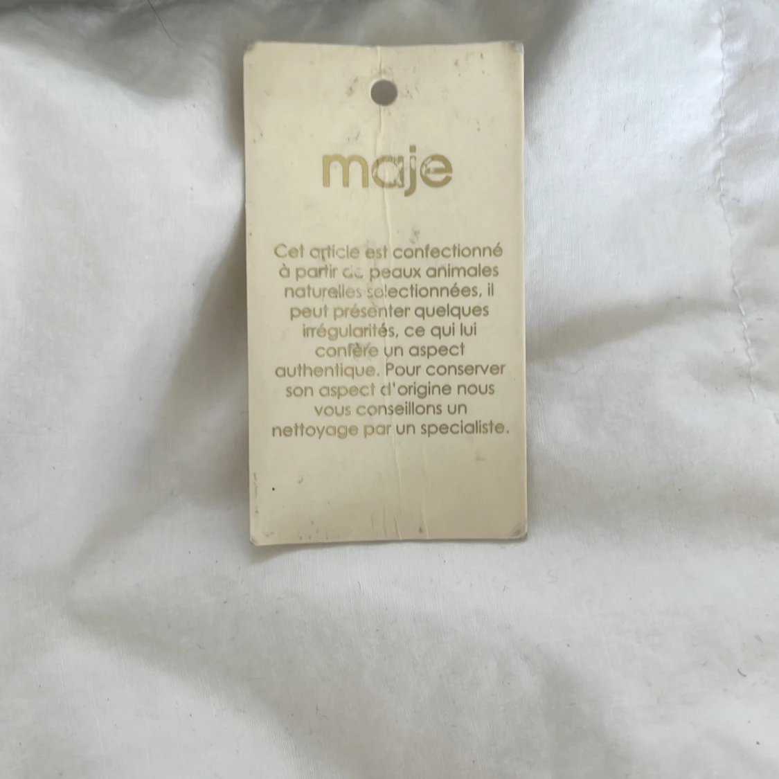 Blå fransad axelväska från Maje - 4