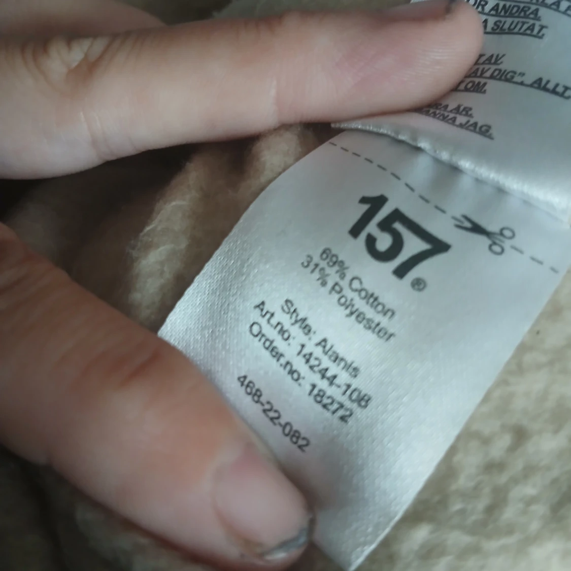 Beige oversized hoodie – mjuk som en filt, snygg som streetstyle! 🫶 Stl L/XL - 4