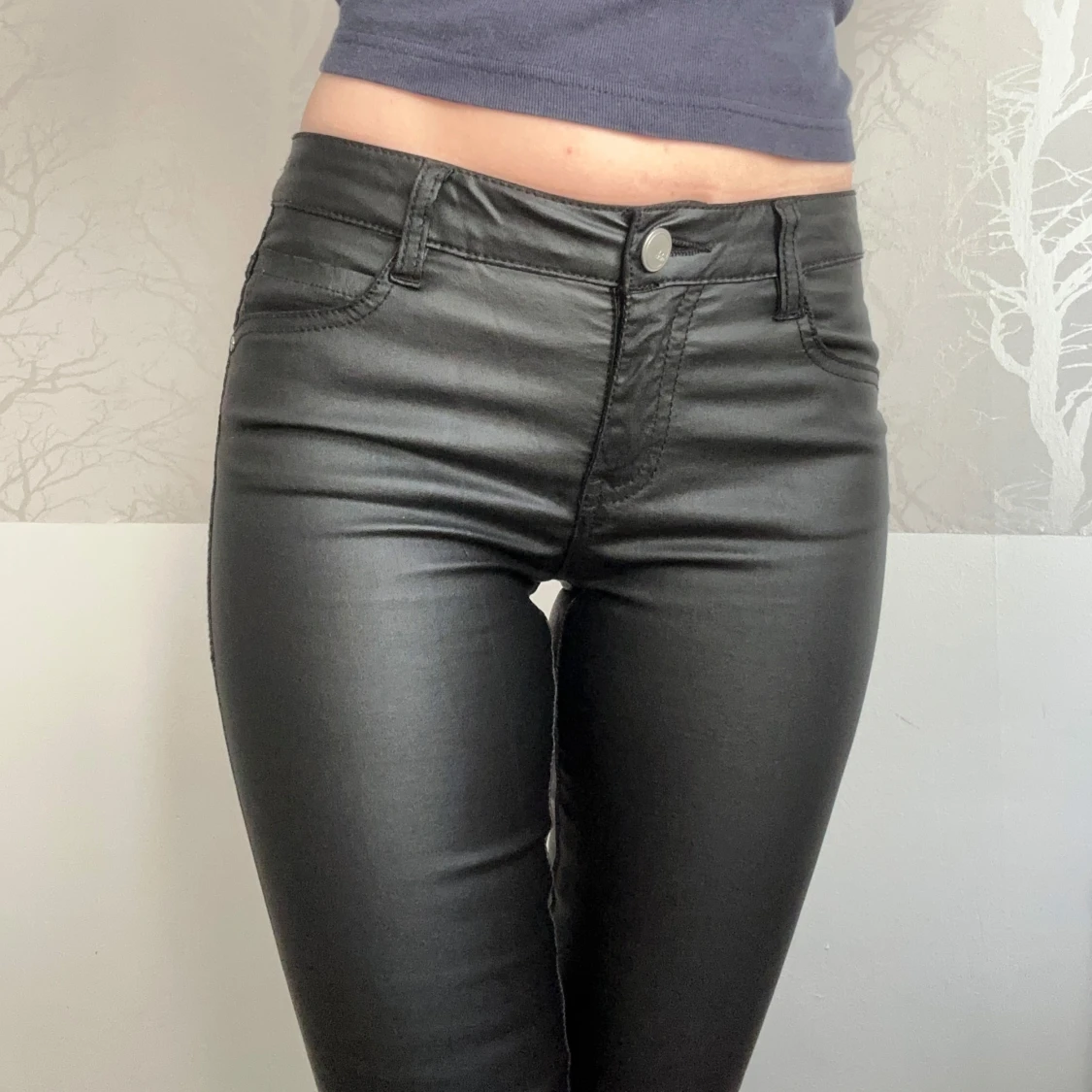 Svarta skinny byxor - 1