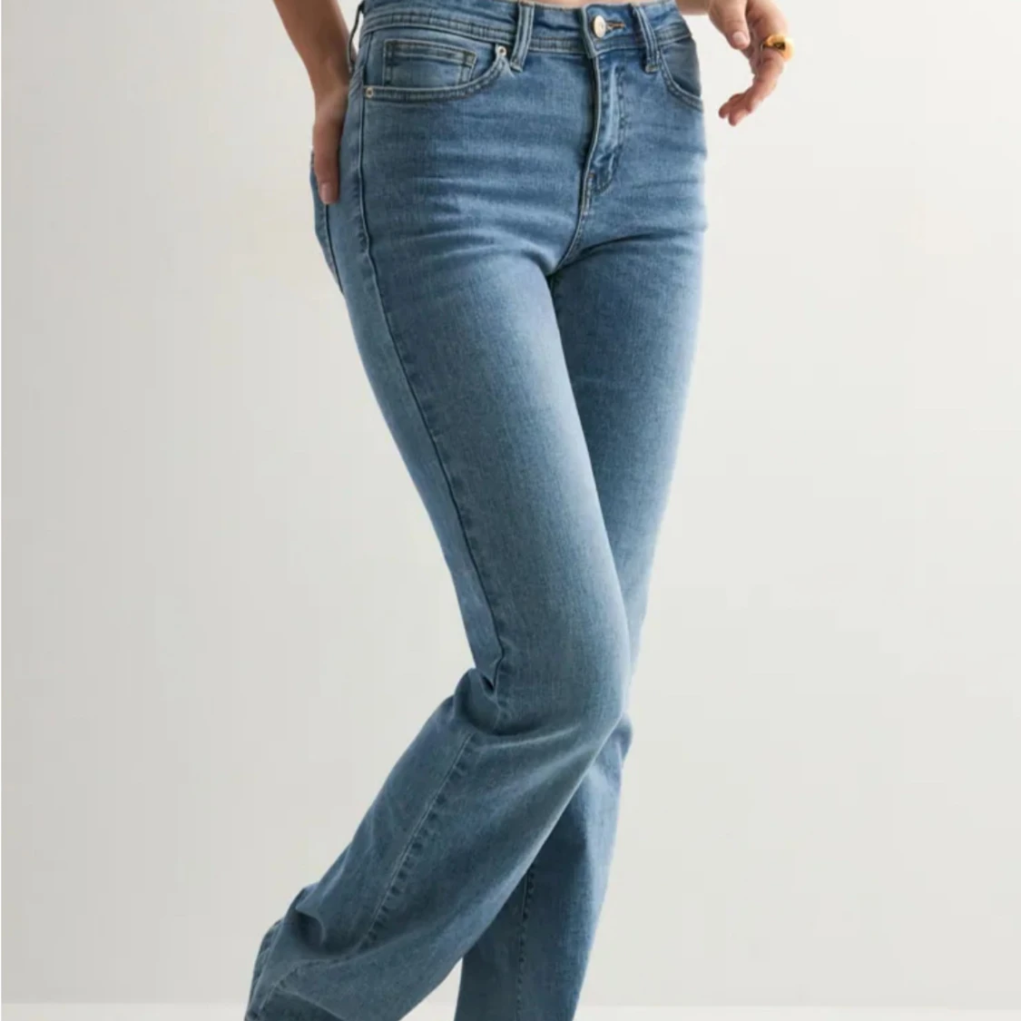 Ljus blåa Bootcut jeans