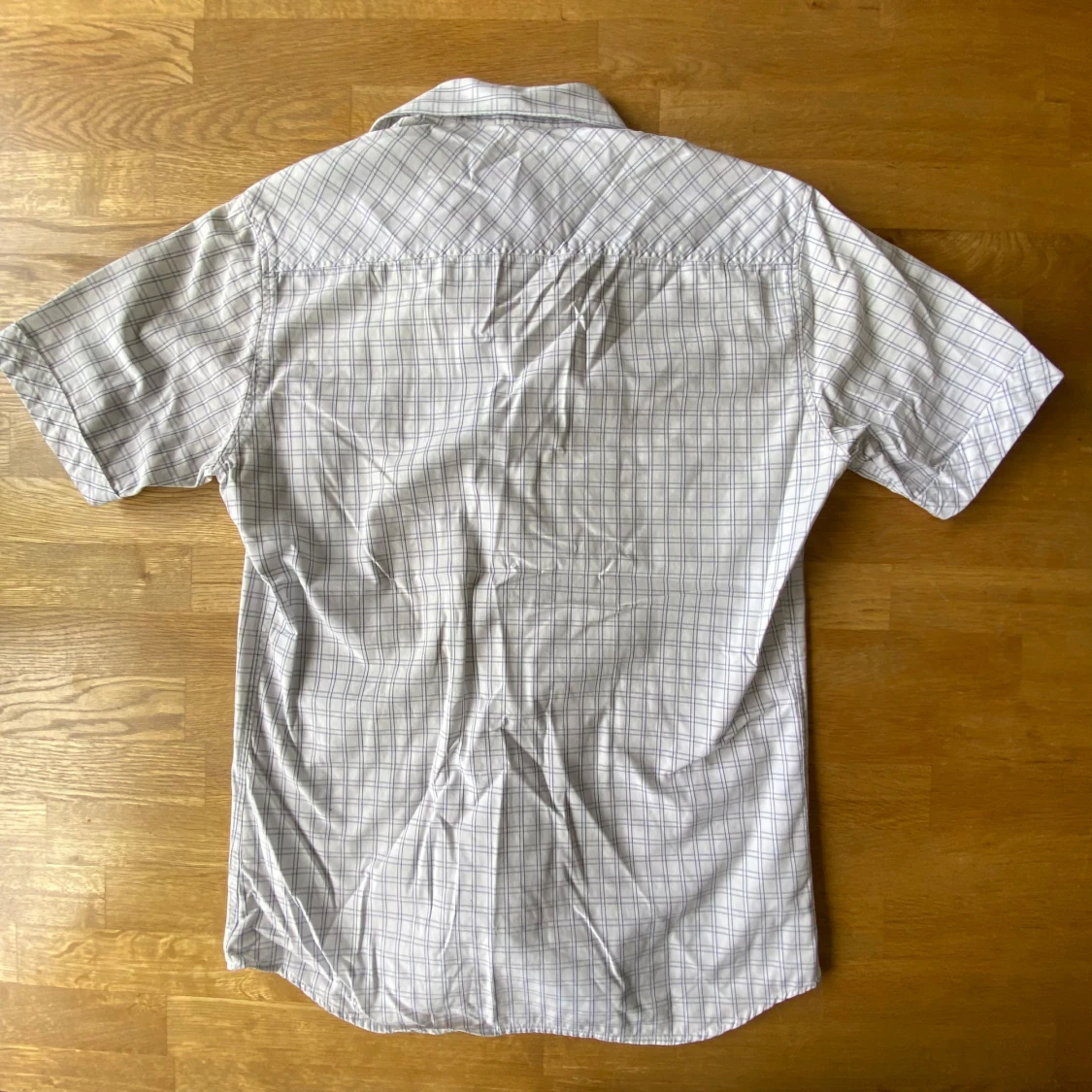 Vit rutig skjorta från Encore, M - 2