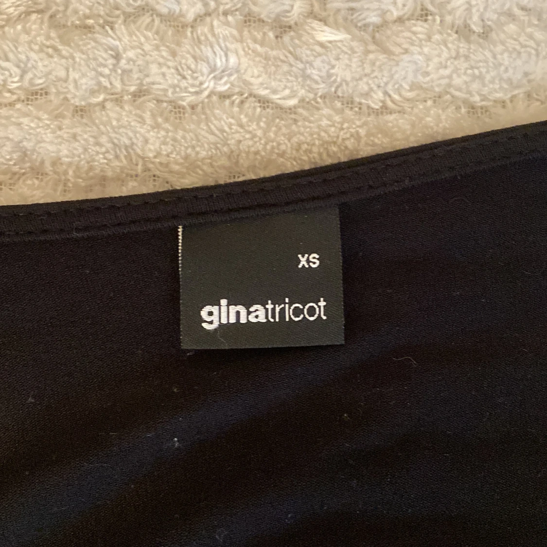 Svart långärmad topp Gina Tricot XS - 3