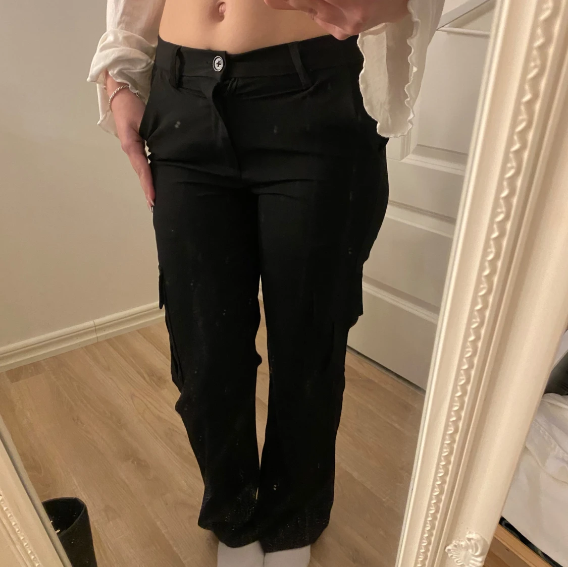 Svarta kostymbyxor från Kappahl