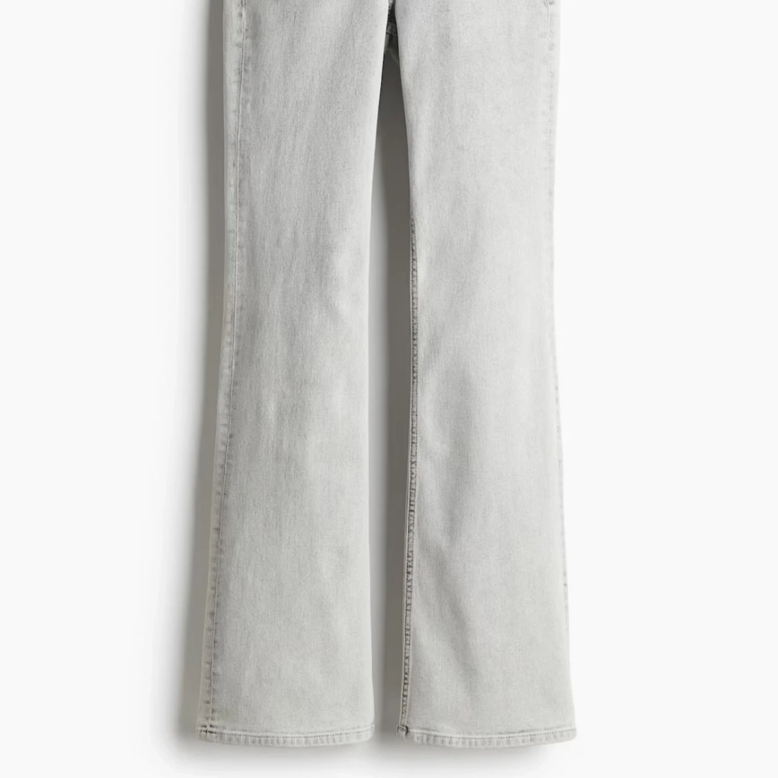 Grå bootcut jeans - 1