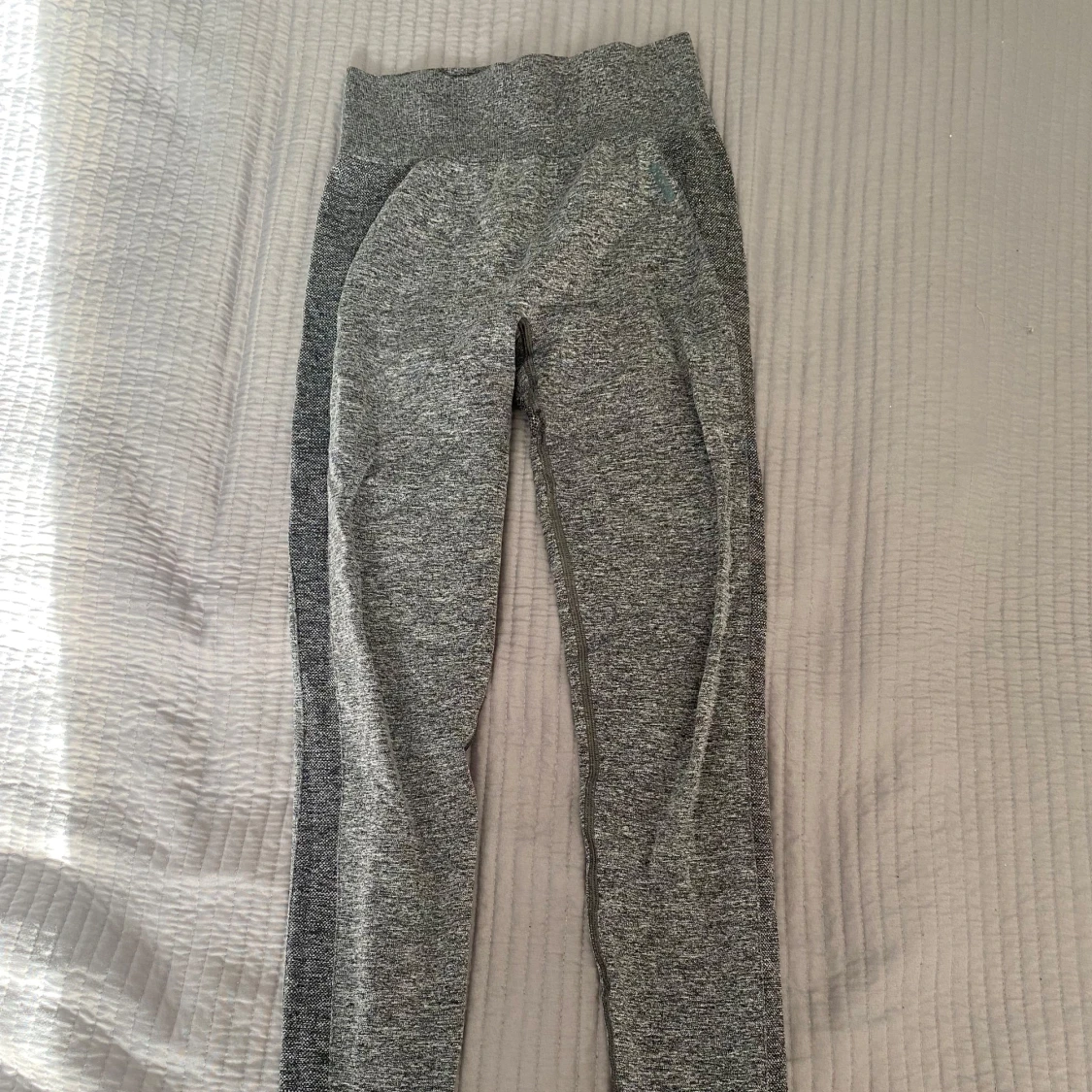 Grå leggings från Gymshark