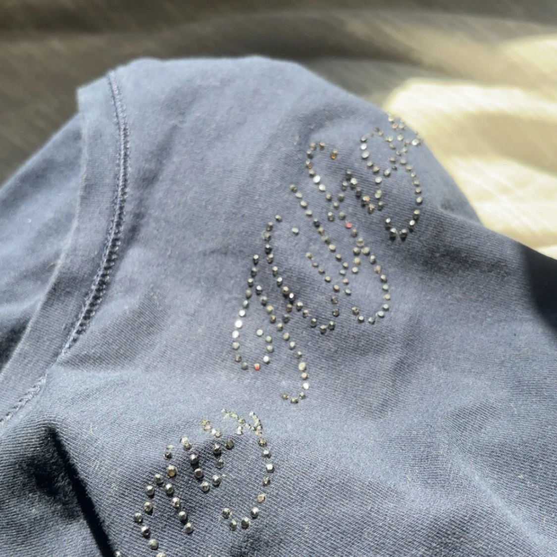 Mörkblå långärmad topp från Tommy Hilfiger - 1