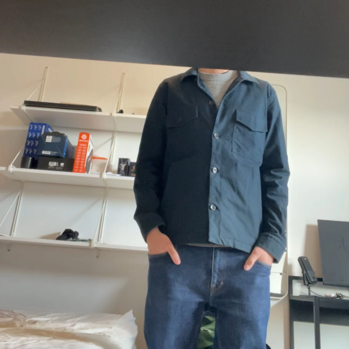 Mörkblå overshirt från NN07 - 1