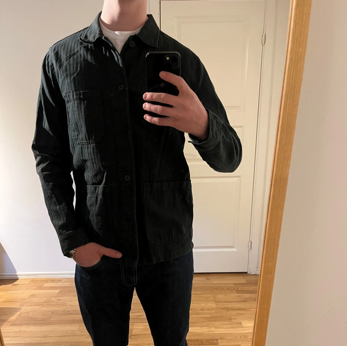 Svart Overshirt A Days March - 1