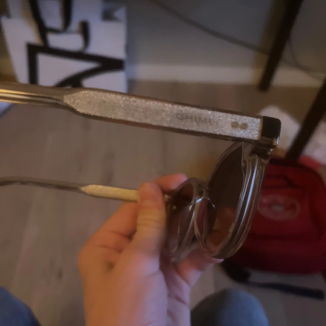 Helt nya chimi glasögon i ecru - 1