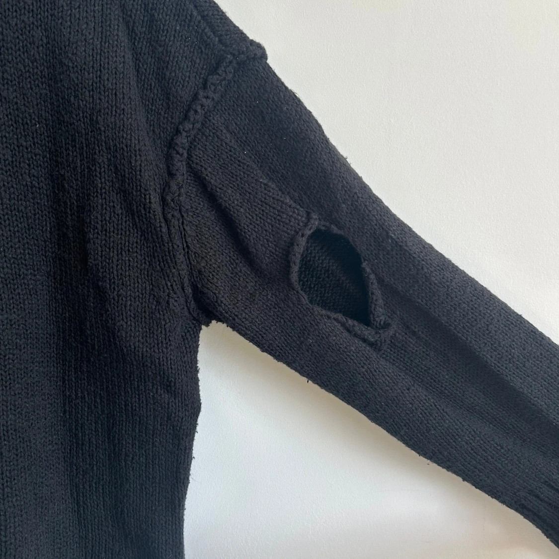 Stickad distressed tröja Adnym - 3