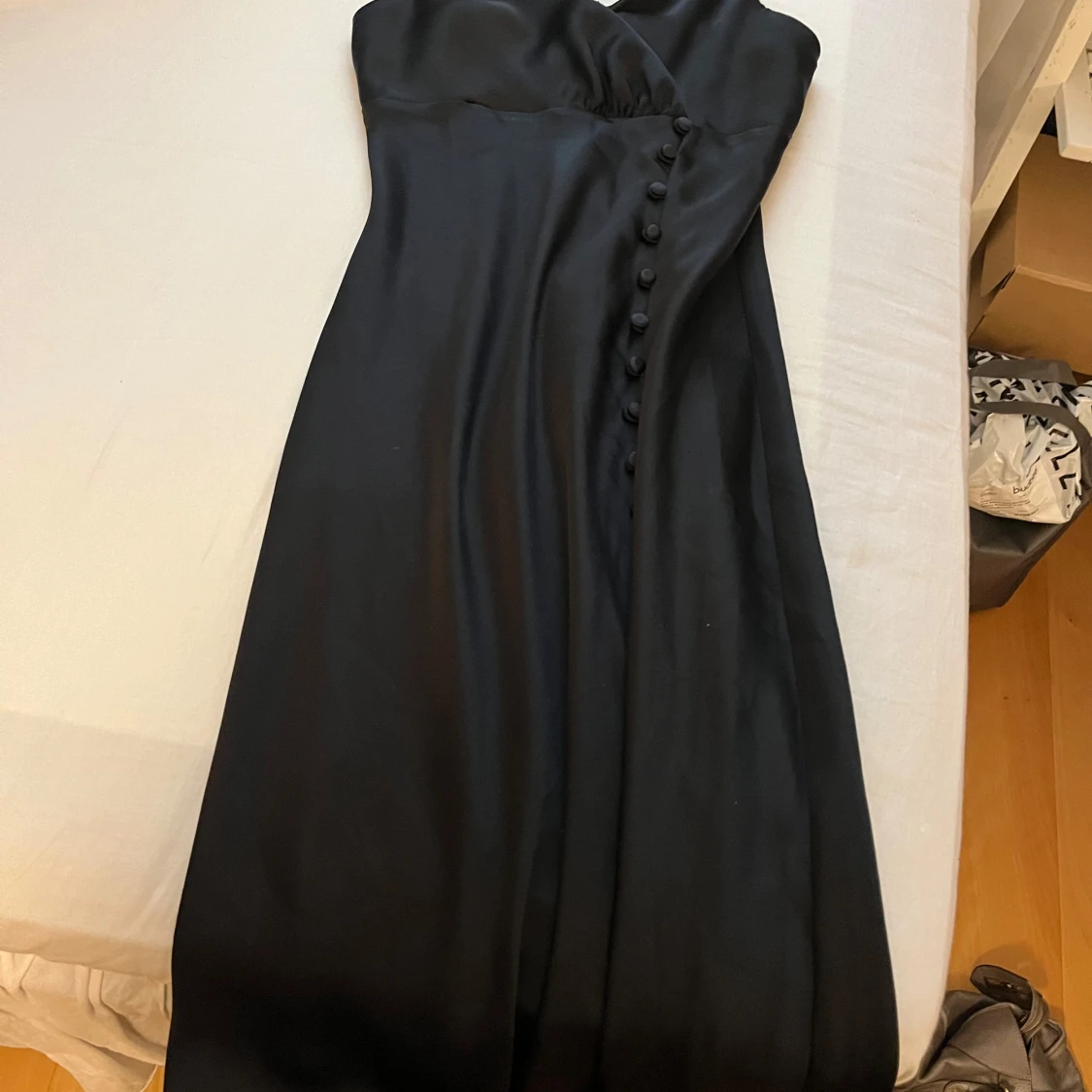 Svart långklänning från Zara - 1