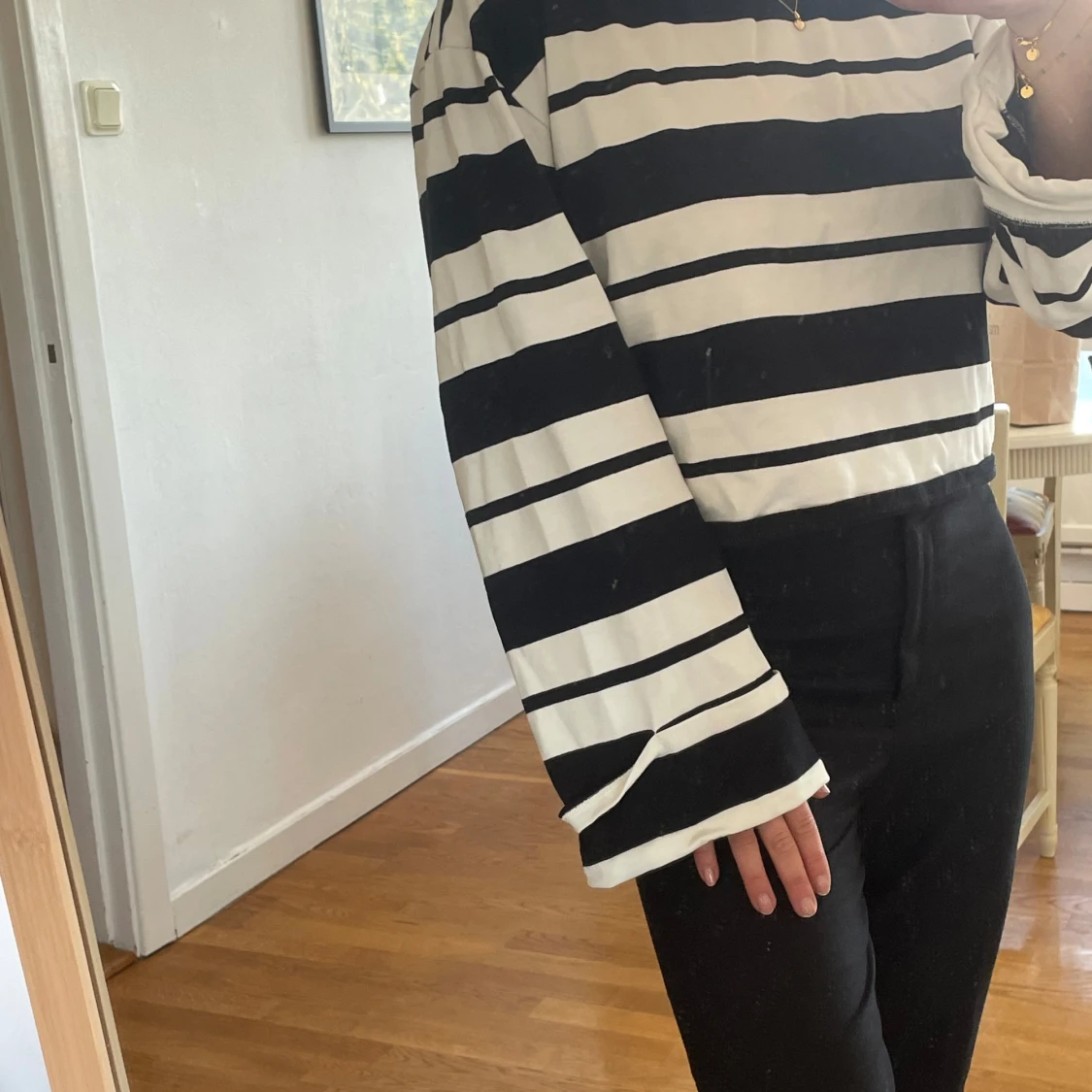 Randig långärmad tröja från H&M - 1