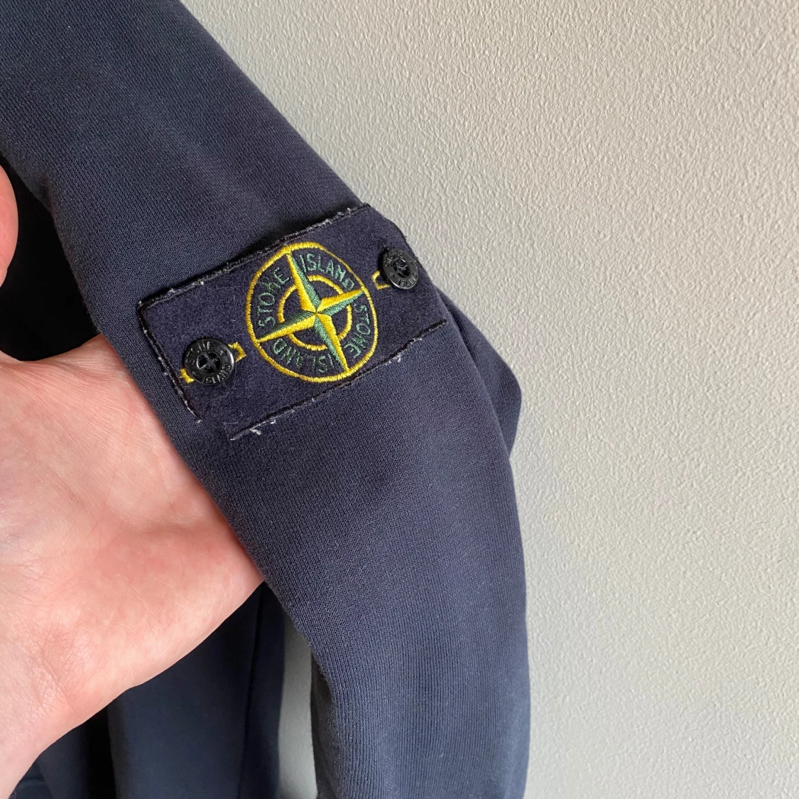 Mörkblå sweatshirt från Stone Island - 2