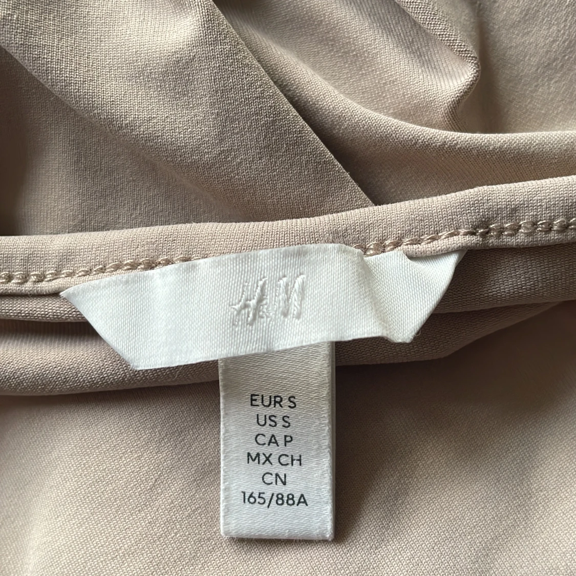 Beige linnetopp från H&M - 2