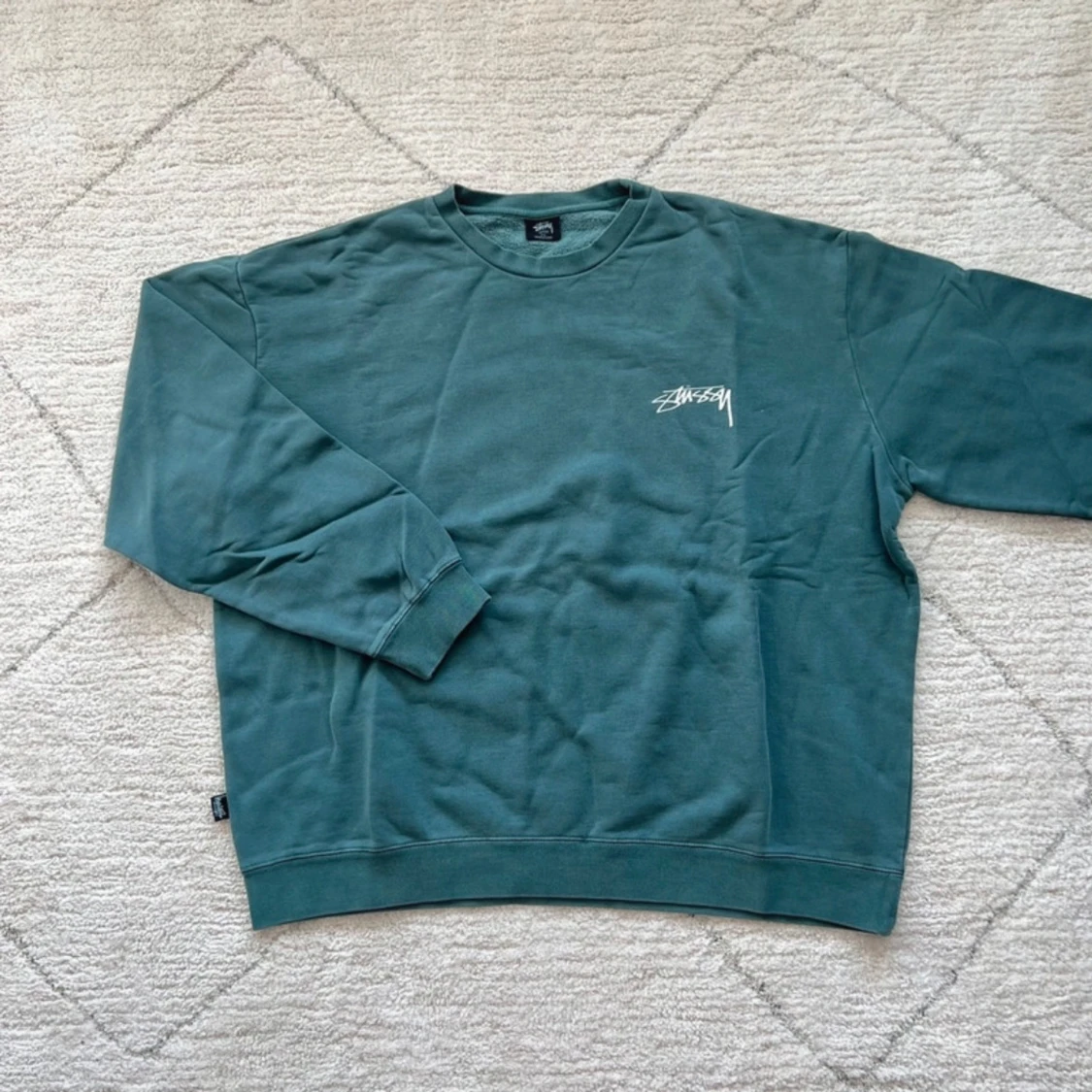 Grön sweatshirt från Stüssy - 1