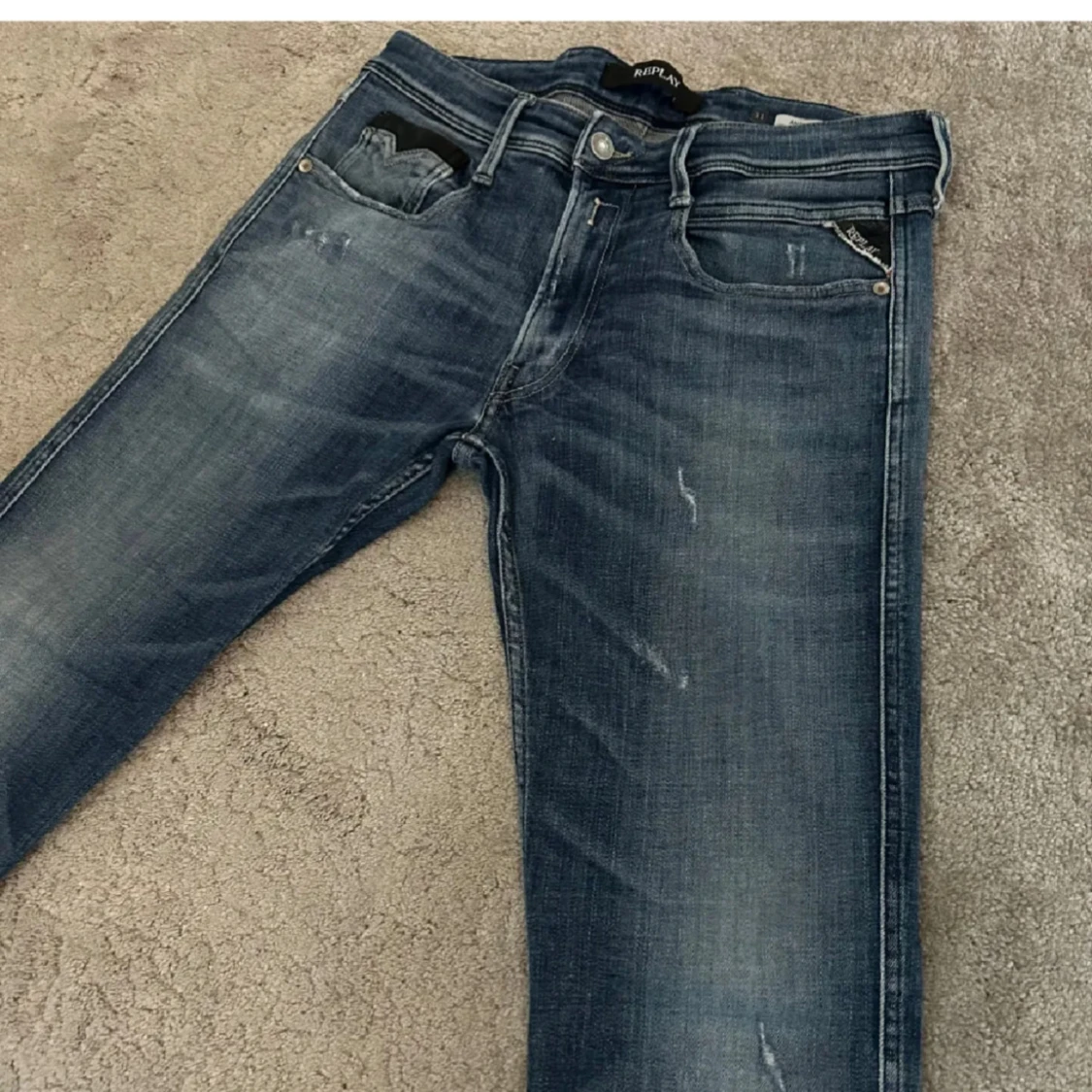 Blå jeans från Replay - 1