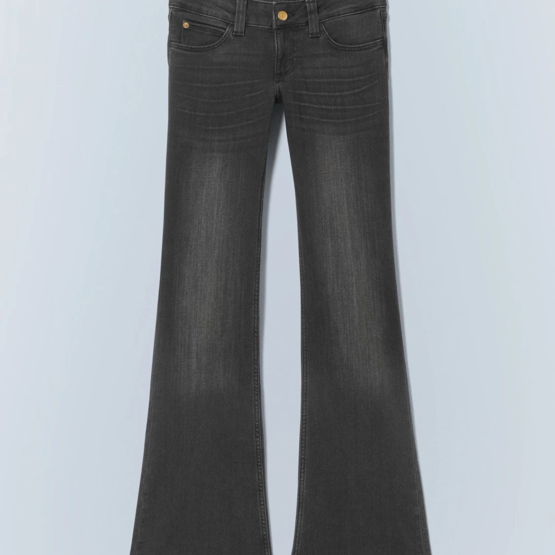 Svarta bootcut jeans - 1