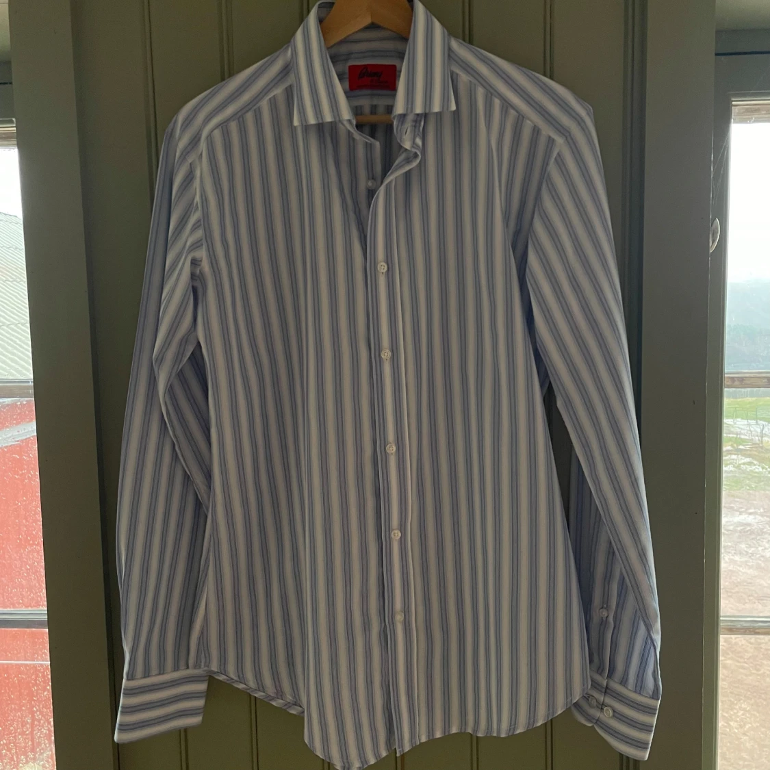 Randig skjorta från Brioni