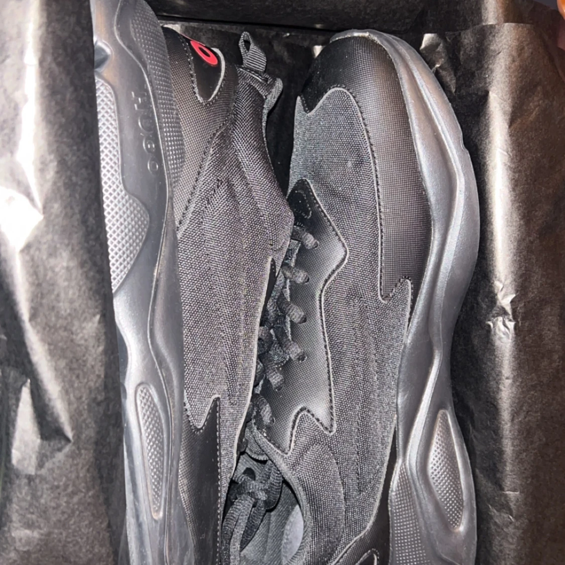 Svarta sneakers från Hugo