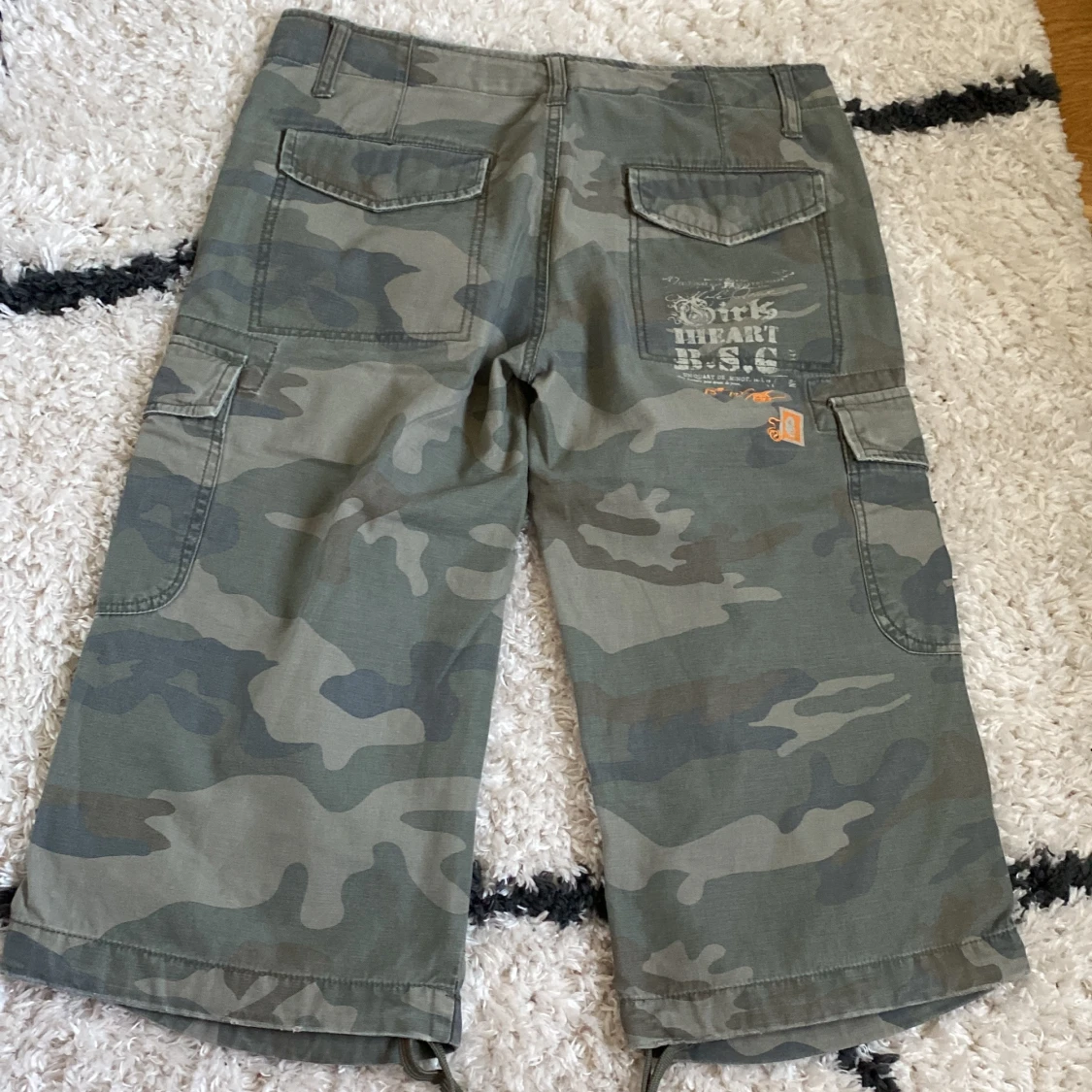 Cargoshorts i camouflage från B Star 1993 - 1