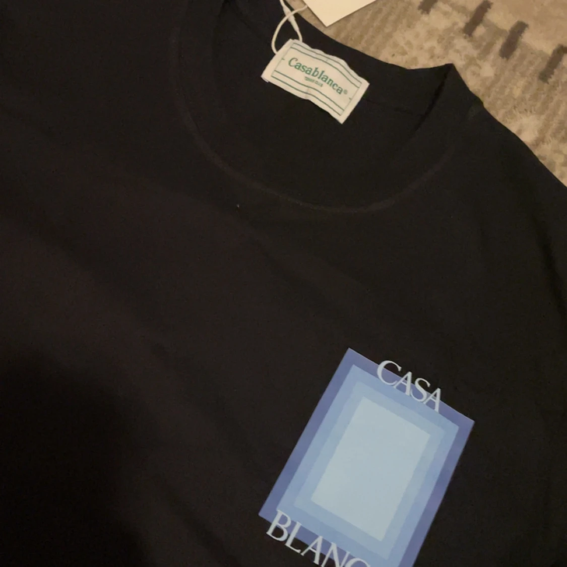 Svart t-shirt Casablanca Tennis Club - 2