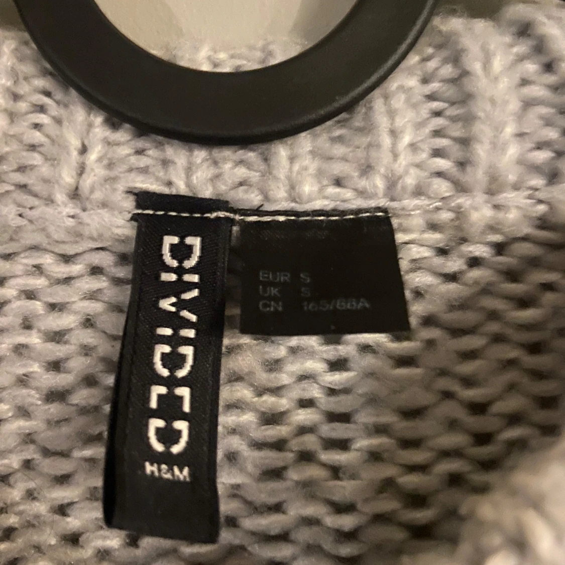 Grå stickad tröja från H&M Divided - 1