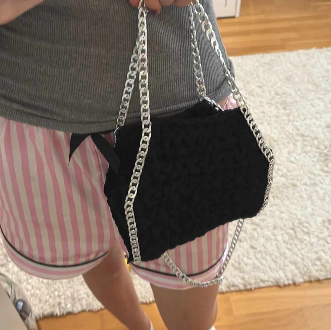 Svart virkad Stella inspirerad väska🫰😘 - 1