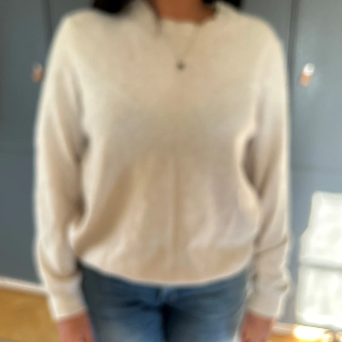 Stickad tröja från zara